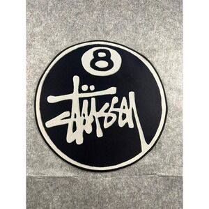 Stussy 8 Ball Worldwide Rug Non Slip Back